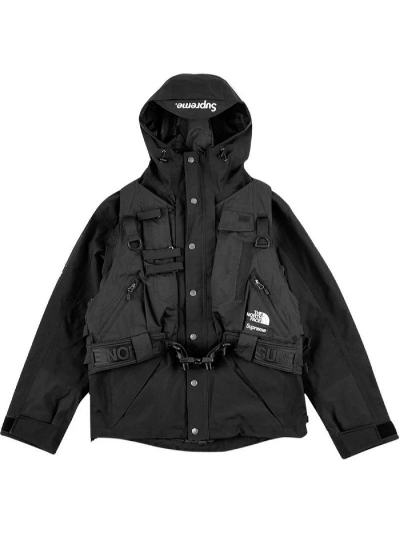 Supreme Mens Jackets Lowest Price Black X The North Face Rtg Vest detail